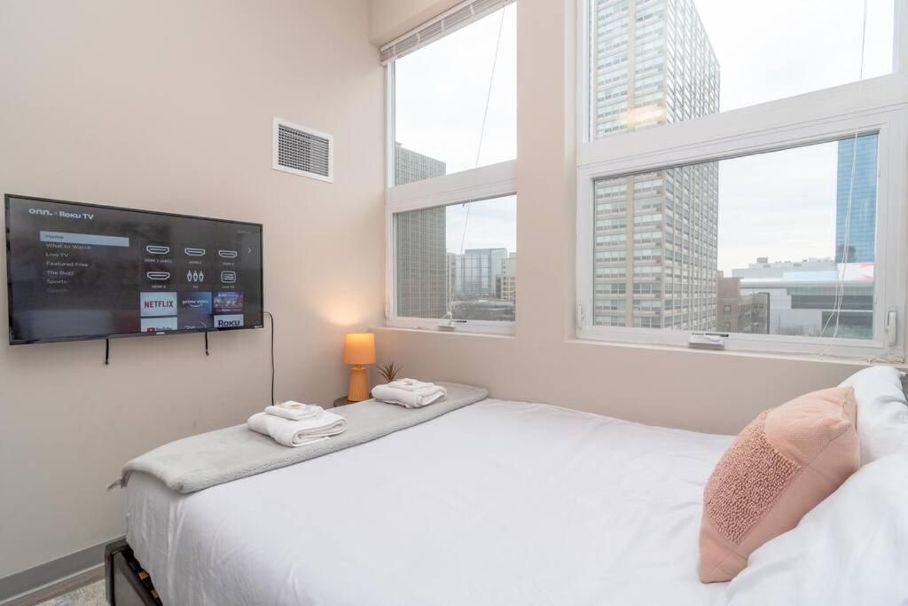 Modern 2Br In South Loop Near Soldier Field, Grant Park, Downtown, & Lakefront Trail Chicago Exterior foto