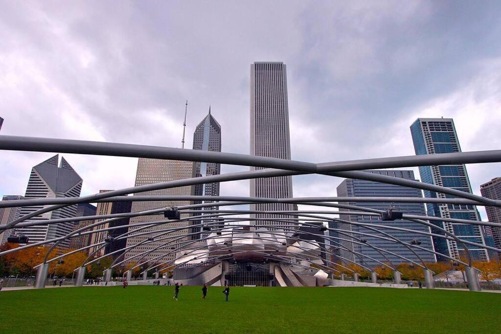 Modern 2Br In South Loop Near Soldier Field, Grant Park, Downtown, & Lakefront Trail Chicago Exterior foto